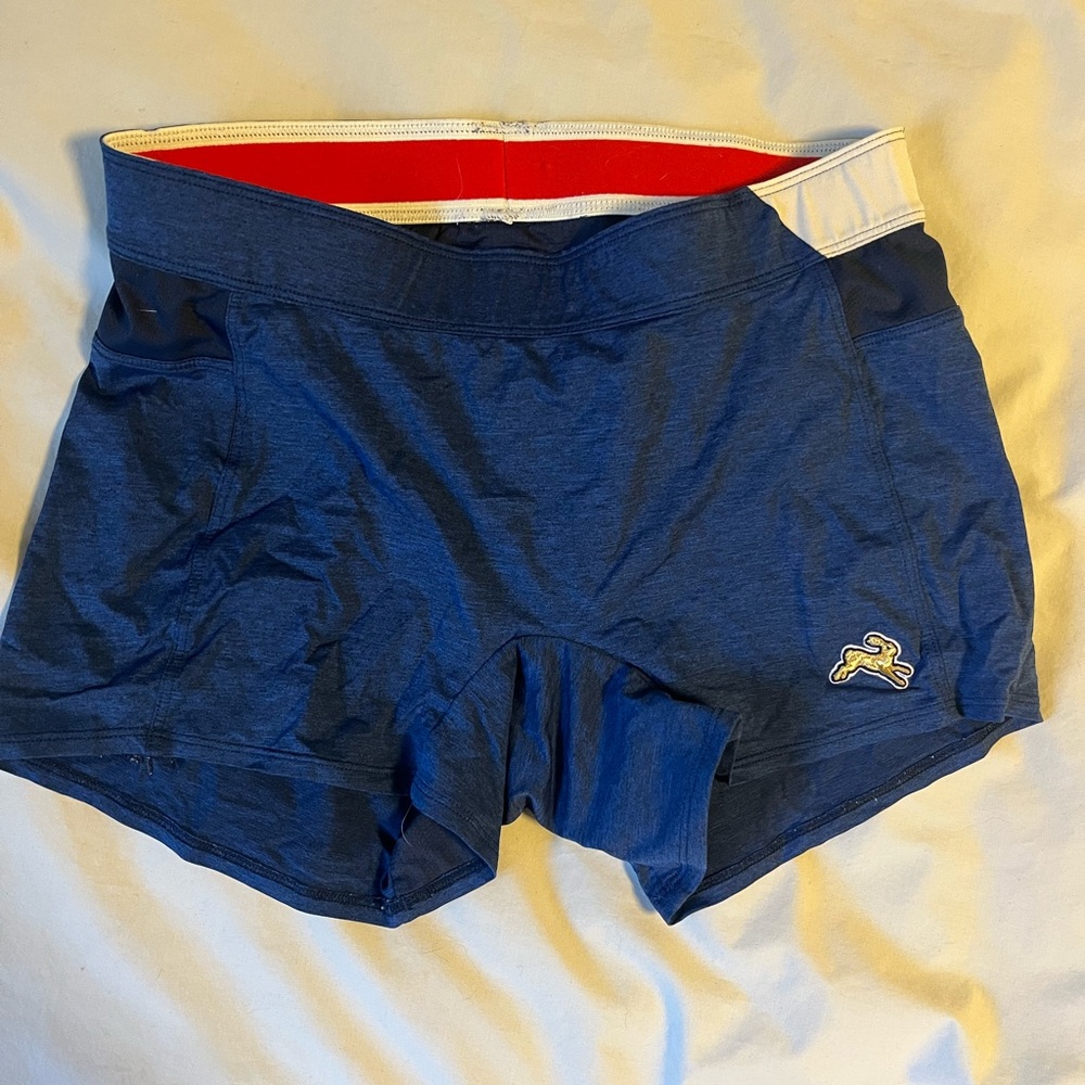 Tracksmith women’s small running shorts (tights)